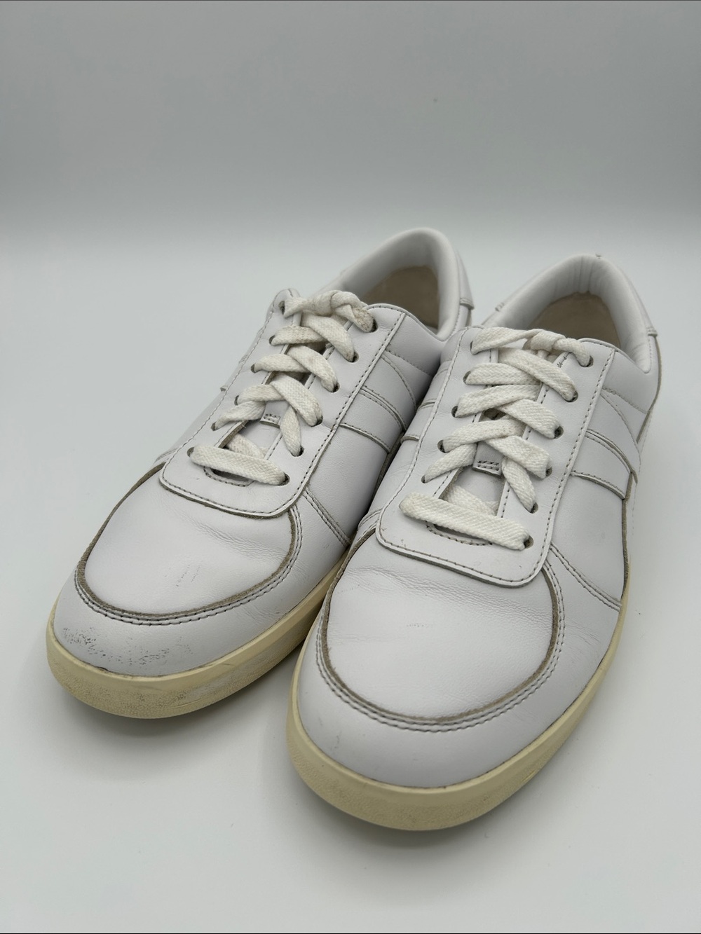 Tory Burch Sneakers Ladies Size 8 Canvas Lace Up Sneakers